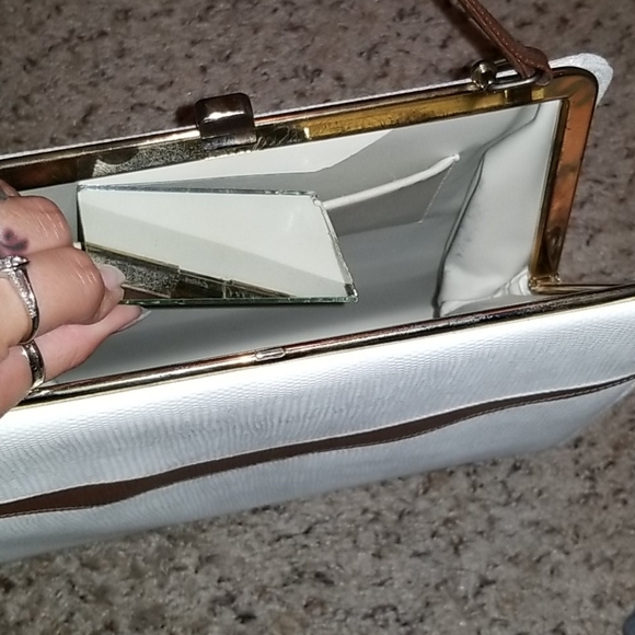 Vintage 50s box purse - Picture 9 of 11